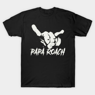 papa roach ll horn sign T-Shirt